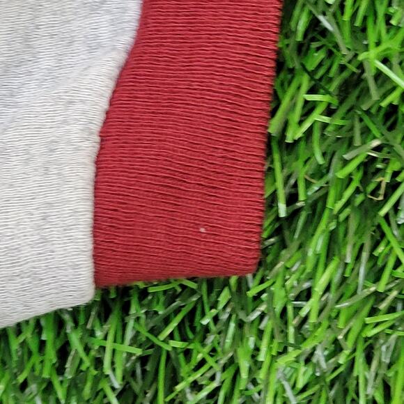 Vintage 90s Line-Up Colorblock Sweatshirt Women XL 23x24 Red - Picture 11 of 12